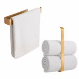 Anwicar Handdoekenrek Zonder Boren - Breedte 30 cm - Towel Holder - Goud