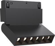 BES LED 48V Magnetische Lineaire LED Bar - Brinton Magni - 6W 440lm 24D - Natuurlijk Wit 4000K - Kantelbaar - Zwart