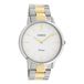 OOZOO Timepieces - Montre argentée avec bracelet en acier inoxydable argenté/doré - C20101