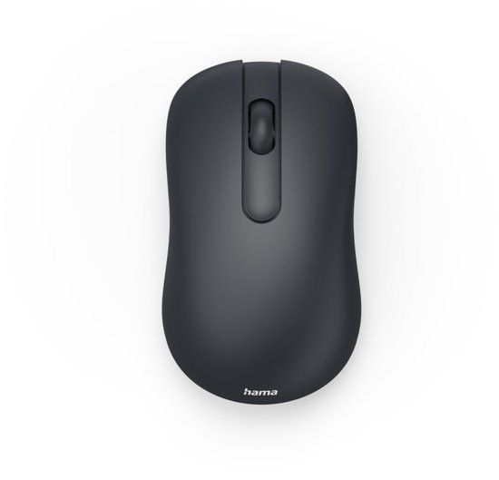 Hama WM-400 - Optische draadloze muis - 3 knoppen - 2.4 GHz RF - Stil - Zwart