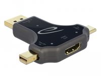 Delock 64060 Adapter Zwart