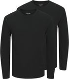 JACK&JONES - JJEORGANIC BASIC TEE LS O-NECK 2PK MP Heren T-shirt