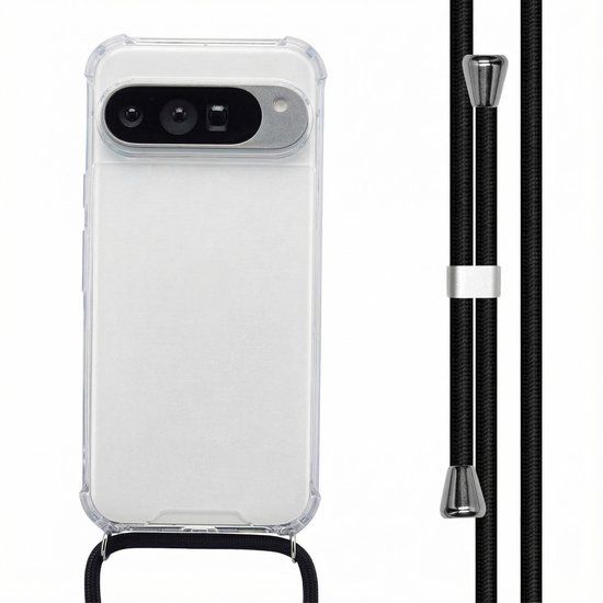 imoshion Hoesje - Geschikt voor Google Pixel 10 Pro XL - Backcover met koord - Zwart
