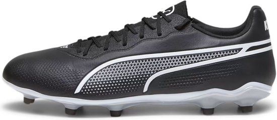 Puma King Pro FG/AG Voetbalschoenen Zwart Unisex Maat 42