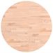 VidaXL Tafelblad rond ø50x4 cm massief beukenhout