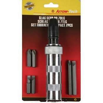 HOFFTECH Schroevendraaier Slag + 12 Bit Profi