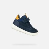 GEOX HYROO PEUTERJONGENS - Marineblauw/Oker - Maat 25