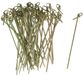 Gerimport Hapjes/sate prikkers/spiesjes - bamboe hout - 96x stuks - 15 cm