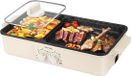 Merkloos Grill électrique et poêle Hotpot - 2 en 1 Cuisson sans fumée pour intérieur