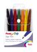 Pentel S527 Viltstift Set, 7 Kleuren
