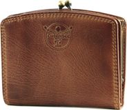 CHIEMSEE Leren Portemonnee Leather Wallet Cognac Bruine