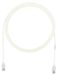 Panduit câble réseau U/UTP Cat.6, type UTPSP10MY, 10 mètre, blanc, RJ45