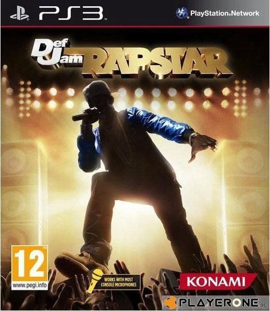 Merkloos Def Jam Rapstar - PlayStation - Blu-ray - PAL