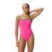 Speedo Dames Badpak Placement Printed Powerback Zwart/Blauw