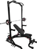Taurus Power Rack incl. Taurus Halterbank B990 F.I.D.