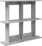 vidaXL Wandplank Muurmontage Grijs Sonoma 100 x 20 x 75 cm