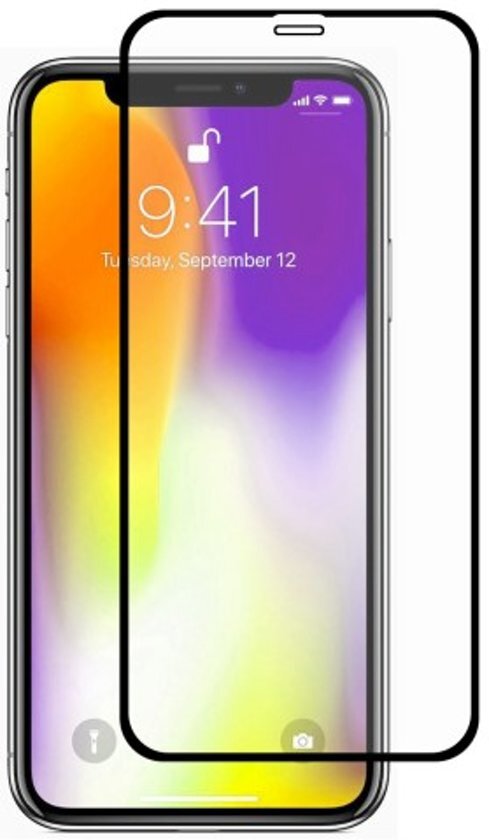 - Apple iPhone Xs Max Screen Protector Glas Volledige Dekking