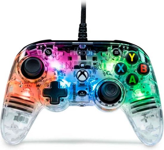 Nacon Officiële Bedrade Xbox X Pro Controller - Rgb