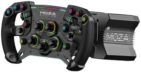 Moza Racing R12 V2 + GS V2P Stuurwiel Bundle – 12 Nm Direct Drive + 300 mm GT‑wiel - PC