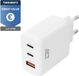 ACT USB-C/USB-A lader 65W 3-poorts met Power Delivery PPS, QuickCharge en GanFast