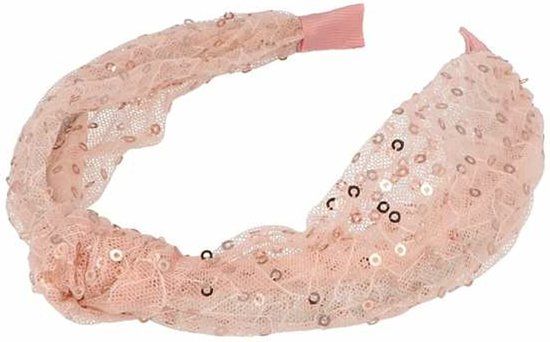 Inca Pailletten Lasso Headband - Pink