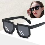 CHPN - Bit Pixel Deal With It Thug life - Zonnebril - Unisex - Zwart