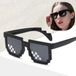 CHPN - Bit Pixel Deal With It Thug life - Zonnebril - Unisex - Zwart