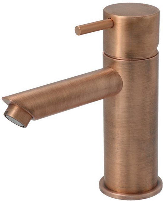 hotbath Cobber wastafelkraan geborsteld koper CB003SBC