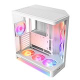 NZXT H6 RGB+ 2026 - Wit
