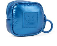 Fresh 'n Rebel Coze Pod - AirPods- en Oortjeshoesje - Compacte Etui met Rits en Karabijnhaak - Opbergtasje voor Oortjes, Sleutels en Accessoires - Cosmic Blue