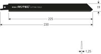 Rotec Combipower BV Reciprozagen RC865 / 1130Riff (VPE 1 stuks) - 5250865