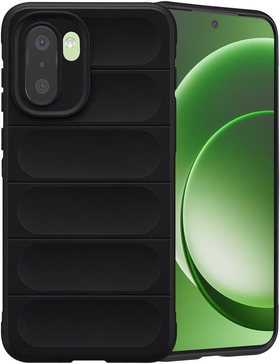 imoshion EasyGrip Backcover - Zwart - Geschikt voor OnePlus 15R