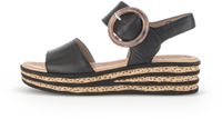 Gabor 550.2 Sandalen - Dames - Zwart - Maat 42