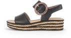 Gabor 550.2 Sandalen - Dames - Zwart - Maat 42