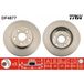 TRW 2x Df4877 Disque De Frein Avant Ø255mm Hauteur: 49,3mm