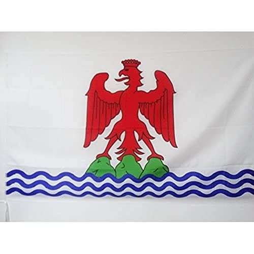 Franse County of Nice Vlag 90x60 cm - Frankrijk - Niçard Country Vlag
