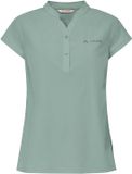Women's VAUDE Yaras SL Overhemd II Dames Dusty Fern Korte Mouw Elastaan Polyamide Lente/Zomer 2023 Maat 44