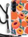 Case Company® - Samsung Galaxy A55 Hoesje met Koord - Perzik - Back Cover