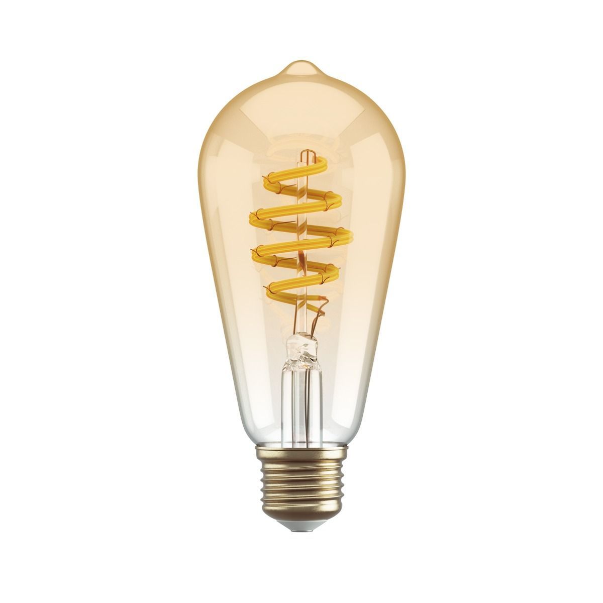 Hombli Smart Filament Bulb E27 ST64 - Goud - Wi-Fi - 5.5W - Warm Wit