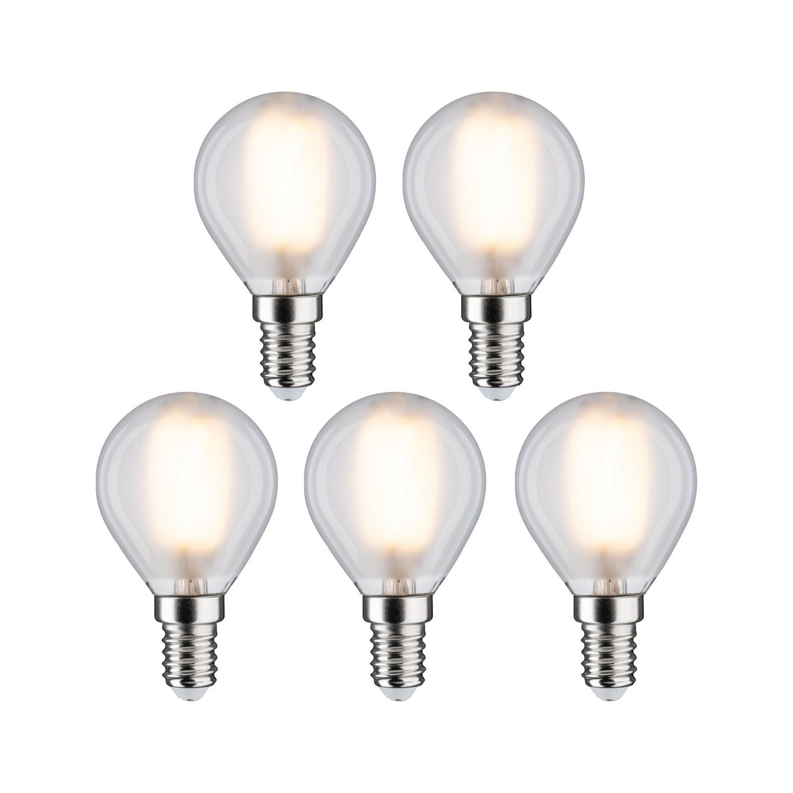Paulmann Filament LED-kogellamp E14 5x470lm 5x4,8W 2700K Mat