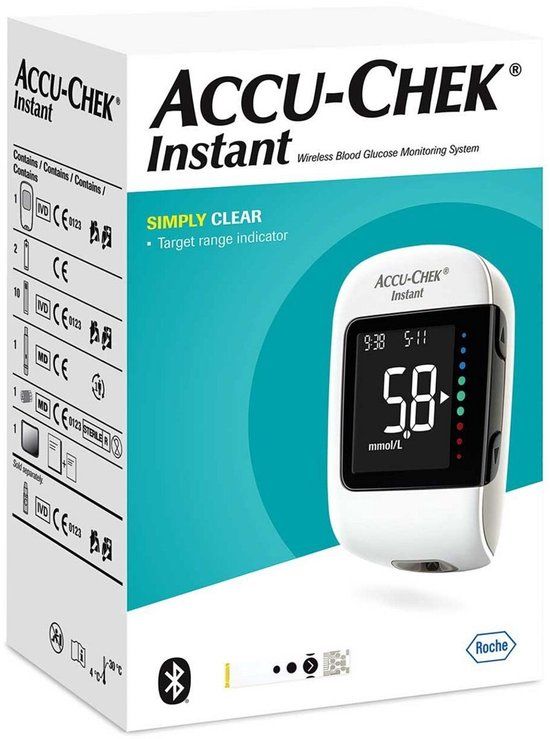 Accu-Chek Instant Startset - Bloedsuikermeter - Zwart