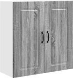 vidaXL Vaatwasserpaneel Kalmar Grijs Sonoma 80 x 31 x 80 cm