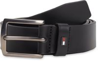 Tommy Hilfiger Riem Leer Unisex Volwassenen Lente/Zomer Zwart