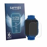 Savvies Screenprotector voor Phyulls S16 - Folie Beschermfolie transparant 6 Stuks