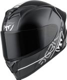 Berik FF867 Taruna Integraalhelm ECE 22.06 Zwart/Wit/Grijs Maat S
