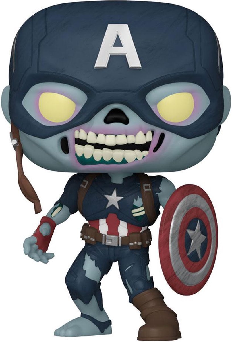 Funko Zombie Captain America - What If...? POP! Vinyl Figure 9 cm