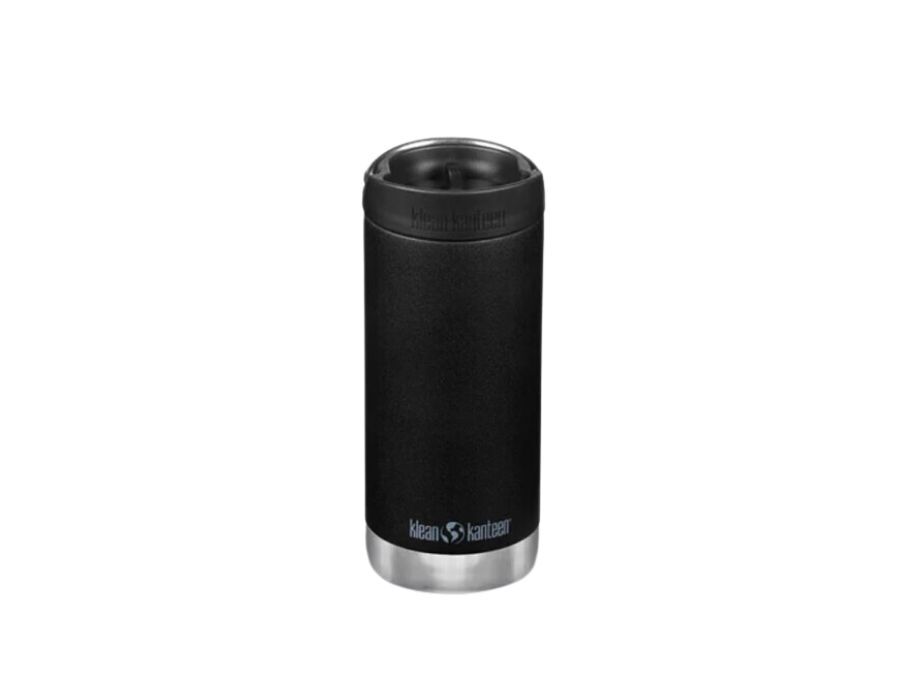 Klean Kanteen schoolbeker, Café Cap, 355 ml - zwart