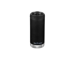 Klean Kanteen TKWide VI Drinkfles 355ml met Café Cap - Zwart
