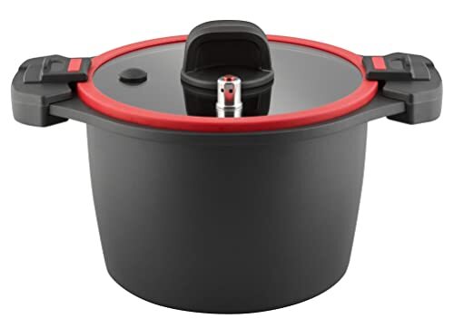 ELO 90707 Energiebesparende pot, 6 liter, 24 cm diameter, van gegoten aluminium