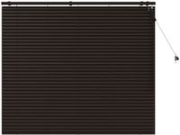 vidaXL Venetiaanse jaloezie Donkerbruin 160 x 130 cm 35 mm